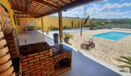 Sítio no cond. Recanto da Serra - 8 Quartos, 4 Suítes + chalé