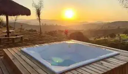 Lindo sitio no condominio - Recanto da Serra.