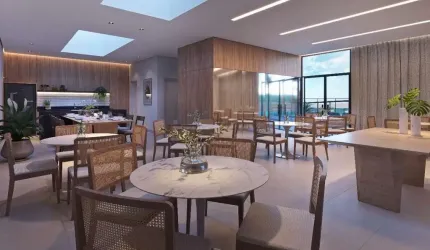 Apartamento 2 quartos com suite e varanda no bairro - Estoril.
