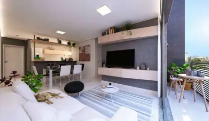 Linda cobertura de dois  quartos com suíte e duas vagas no Padre Eustáquio
