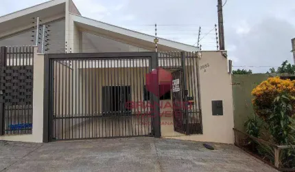 Casa com 3 dormitórios para alugar, 100 m² por R$ 2.900,00/mês - Jardim Rebouças - Maringá/PR