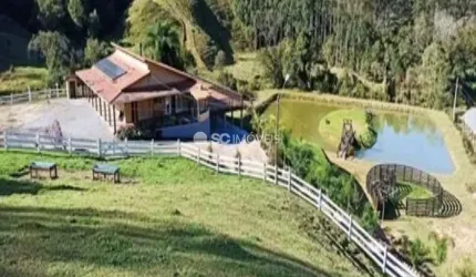 Chácara / sítio com 4 quartos à venda no Rio Ladeia, Anitápolis  por R$ 3.200.000