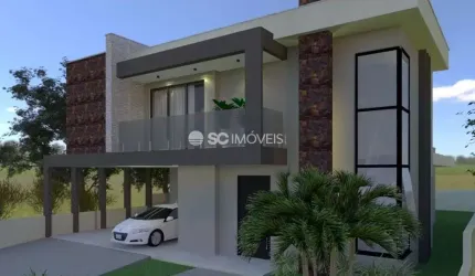 Casa em condomínio fechado com 4 quartos à venda no São João do Rio Vermelho, Florianópolis  por R$ 1.790.000