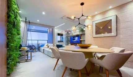 Apartamento 2 suítes e quarto opcional em condomínio clube, Campolim, Sorocaba.