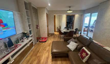 Apartamento com 126 m², 3 suítes, 3 vagas no Condomínio Blue Residence em Santo André.