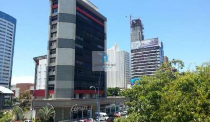 Sala comercial na Tancredo Neves com 100 m2, dividida em 6 ambientes, 2 banheiros e 1 vaga de garagem