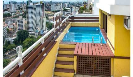 Cobertura com 3 quartos, 257.00m², à venda - GRAÇA - SALVADOR