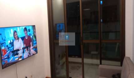 Apartamento nascente, 1 quarto e sala, varanda, 1 vaga, Pituba