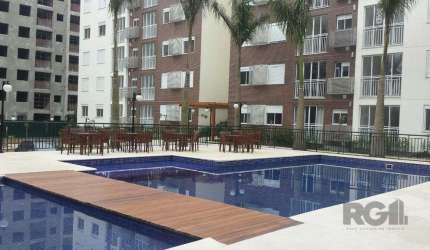 Apartamento de 2 dormitórios, 1 suíte, 1 vaga escriturada no condomínio Barra Ga