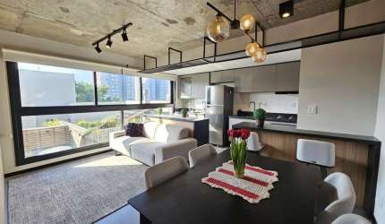 STUDIO MOBILIADO | 43M2 PRIVATIVOS | LINDO E ENSOLARADO | MENINO DEUS
