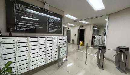 Sala comercial com 73 metros privativos no Bairro Floresta
