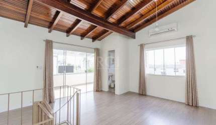 Cobertura semi mobiliada com 2 dormitórios, terraço com churrasqueira e 1 vaga d