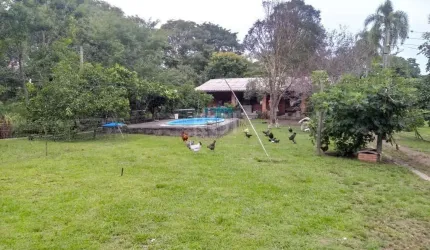 Sítio para Venda - 13725m², 2 dormitórios, sendo 2 suites, 4 vagas - Ponta Gross