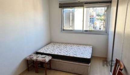 Apartamento JK semi mobiliado no bairro Rio Branco, Porto Alegre/RS