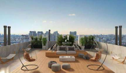 Apartamento com 1 dormitório à venda, 33 m² por R$ 390.000,00 - Portão - Curitiba/PR