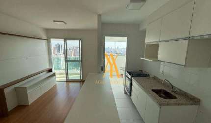Apartamento com 1 dormitório para alugar, 40 m² por R$ 3.720,00/mês - Tatuapé - São Paulo/SP