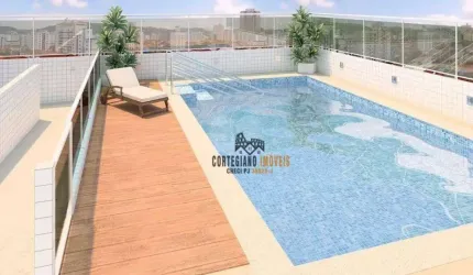 Apartamento Garden com 2 Dormitórios à venda, 100 m² por R$ 765.000 - Embaré - Santos/SP