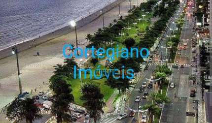 Apartamento com 2 dormitórios à venda, 85 m² por R$ 1.350.000,00 - Aparecida - Santos/SP