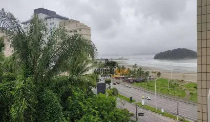 Flat frente ao mar à venda R$ 169.000 - Itararé - São Vicente/SP