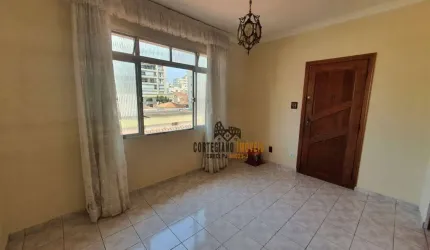 Apartamento com 2 dormitórios para alugar, 90 m² por R$ 3.000,02/mês - Boqueirão - Santos/SP