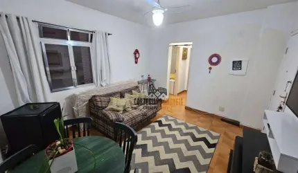 Apartamento com 1 dormitório à venda, 70 m² por R$ 310.000,00 - José Menino - Santos/SP