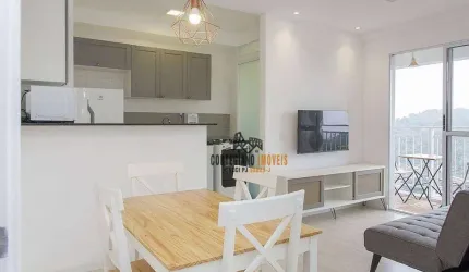 Apartamento com 2 dormitórios à venda, 54 m² por R$ 380.000,00 - Morro de Nova Cintra - Santos/SP
