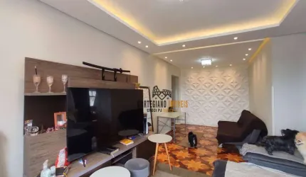 Apartamento com 2 dormitórios à venda, 85 m² por R$ 450.000,00 - Encruzilhada - Santos/SP