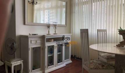 Apartamento com 2 dormitórios para alugar, 95 m² por R$ 4.390,00/mês - Boqueirão - Santos/SP