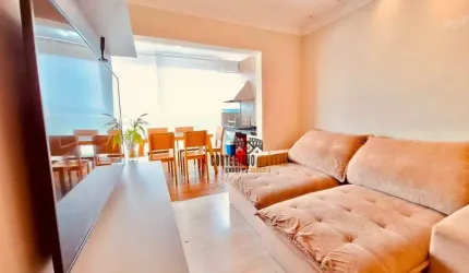 Excelente Apartamento de 3 Quartos com Vista Deslumbrante e Lazer Completo no 23° Andar em Santos.