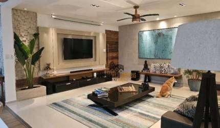 Apartamento Garden com 2 dormitórios à venda, 217 m² por R$ 1.900.000,00 - José Menino - Santos/SP
