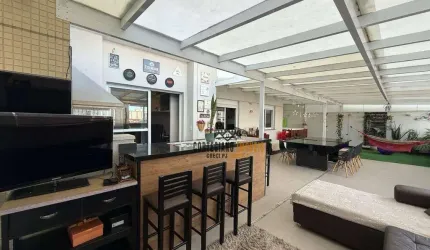 Apartamento Garden à venda, 155 m² por R$ 1.400.000,00 - Campo Grande - Santos/SP