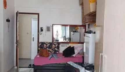 Kitnet à venda no centro de São Vicente – Conforto e praticidade!