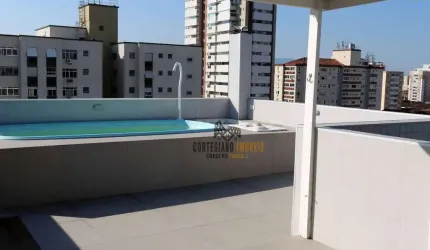 Linda Cobertura com 3 Dormitórios à Venda, 111 m² por R$ 1.000.000 - Campo Grande - Santos!