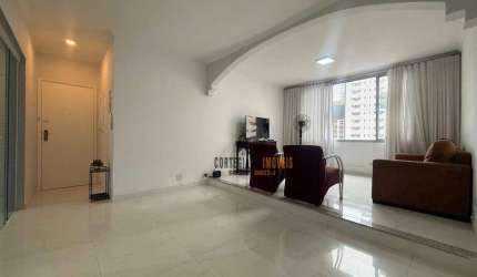 Lindo Apartamento com 2 Dormitórios à venda, 100 m² por R$ 780.000 - Boqueirão - Santos!