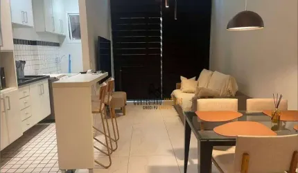Apartamento Triplex com 2 dormitórios para alugar, 69 m² por R$ 5.800,00/mês - Gonzaga - Santos/SP