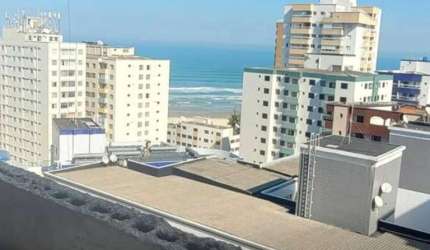 Apartamento para Venda em Praia Grande, Ocian, 2 dormitórios, 1 suíte, 1 banheiro, 1 vaga
