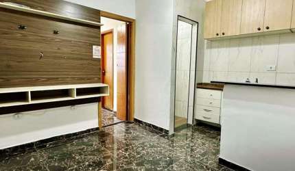 Apartamento para Venda em Praia Grande, Ocian, 1 dormitório, 1 banheiro, 1 vaga