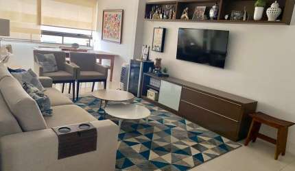 Apartamento 2 suítes mobiliado e decorado para locar no Horto Florestal