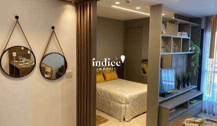Studio no Bairro Jardim Botânico, 1 quarto, 1 suíte, 1 vaga, Edifício Monte Carmel