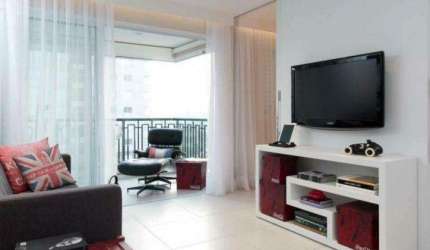 Apartamento para Locação em Barueri, Alphaville Conde II, 1 dormitório, 1 suíte, 2 banheiros, 1 vaga
