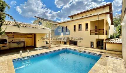 São Paulo II - Sobrado 3 dorms/1ste. Piscina, churrasqueira, lareira!