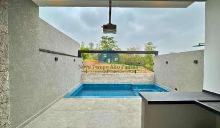 Sobrado NOVO no Nova Jaguari, com piscina, gourmet + TELÃO