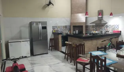 Casa para Venda em Araçatuba, Jardim Aclimação, 3 dormitórios, 2 banheiros, 3 vagas
