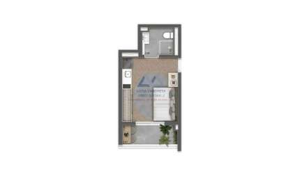Studio em Vila Gumercindo - São Paulo, SP