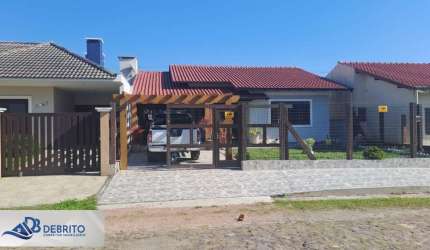 Casa para Venda em Tramandaí, Nova Tramandaí, 3 dormitórios, 1 suíte, 2 banheiros, 1 vaga