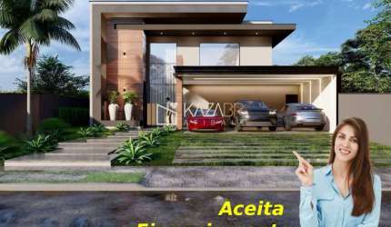 Casa à venda, 4 suítes, piscina, 299m2 – $2.890.000 – Figueira Garden – Atibaia / SP