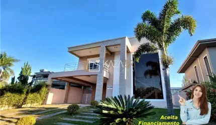 Casa à venda, 4 suítes, piscina, 396m2 – $2.400.000 – Condomínio Shambala II – Atibaia / SP