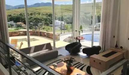 Mansão mobiliada com 5 suítes à venda, 800 m² por R$ 4.500.000 - Tanque - Atibaia/SP