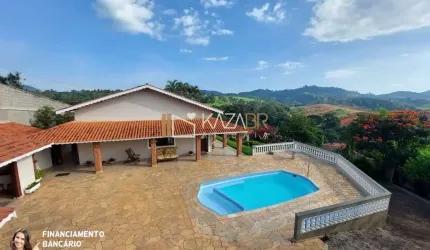 Chácara urbana com 6 dormitórios à venda, 1390 m² por R$ 1.200.000 - Vale do Rio Cachoeira - Piracaia/SP