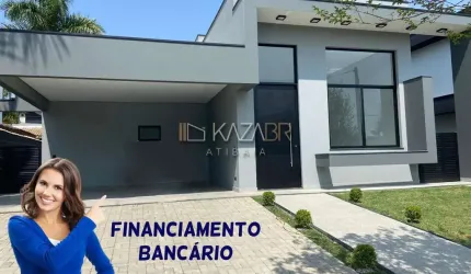 Casa térrea à venda, condomínio fechado, 3 suítes, piscina, 249m² - $2.790.000 – Shambala II – Atibaia/SP
